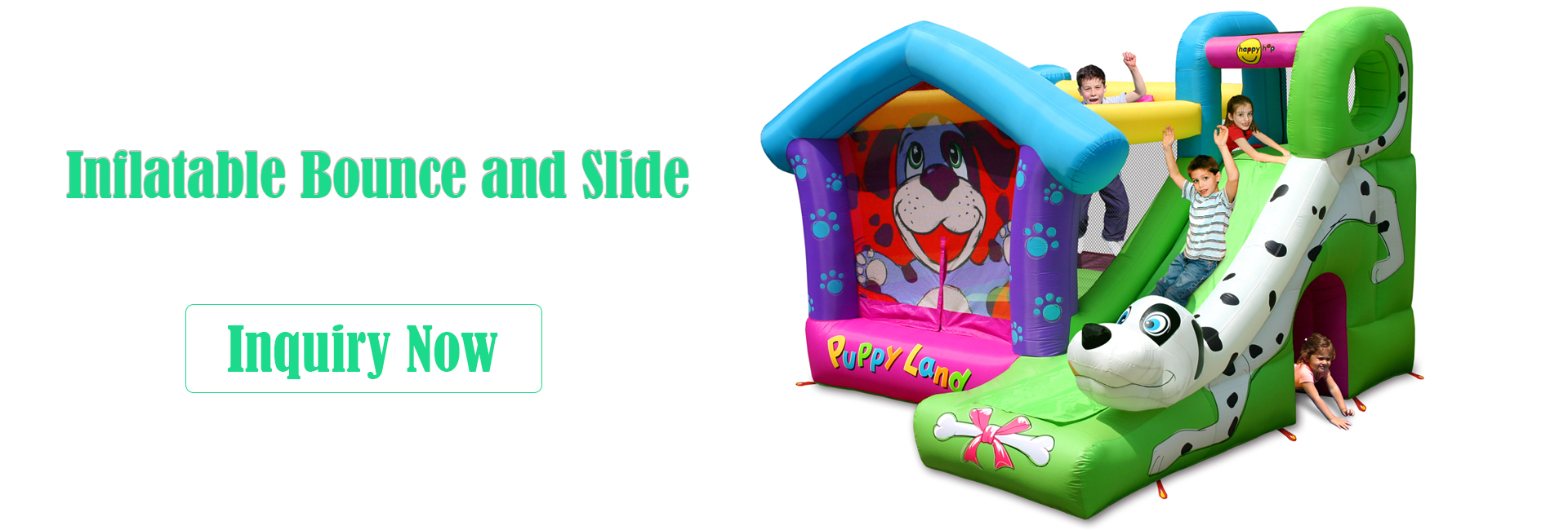 Inflatable Bouncer and Slide 